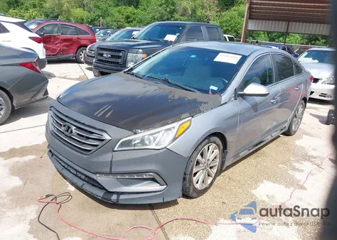 2016 Hyundai Sonata Sport из США, поврежденный, VIN 5NPE34AF9GH299993